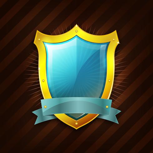 490x490 Gold Security Shield Icon