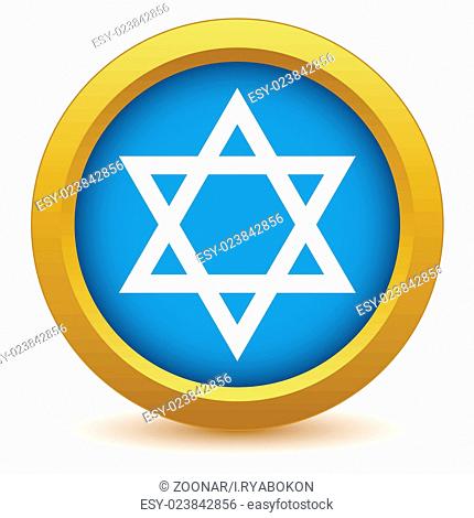 430x470 Gold Blue Shield Shape Icon Stock Photos And Images Age Fotostock