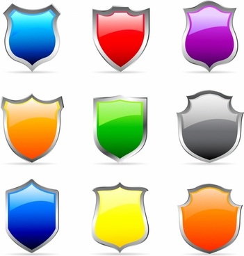 351x368 Shield Free Vector Download