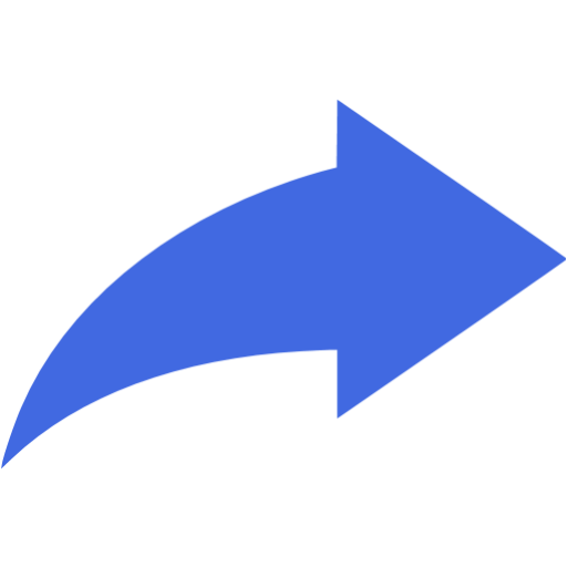 512x512 Blue Arrow Icon Png Flat Images