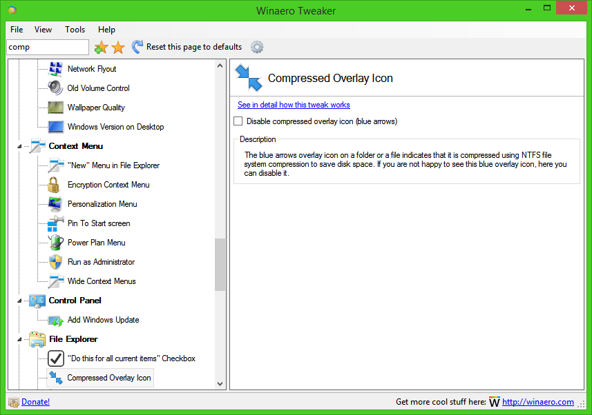 Disable Blue Arrows Icon On Folders And In Windows 857x602 Disable Blue Arrows Icon On Folders And In Windows