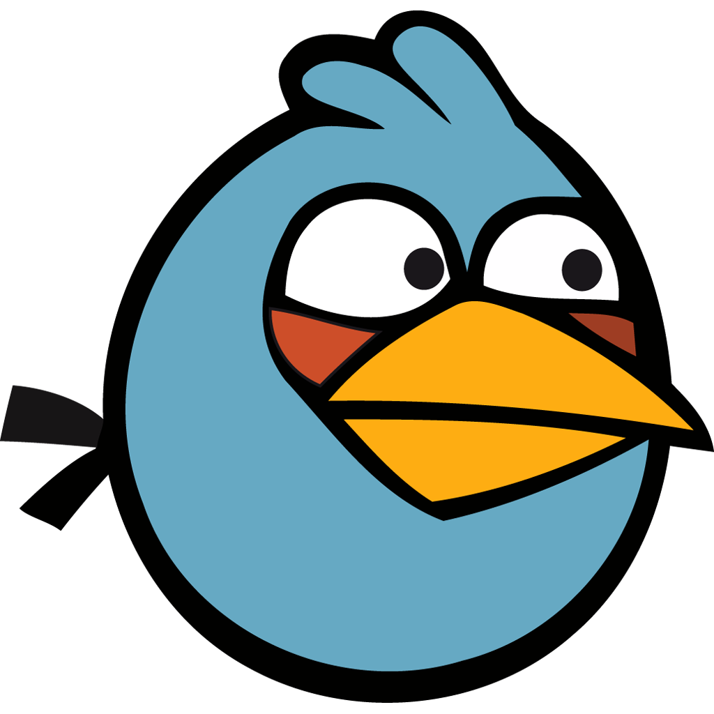1024x1024 Angry Bird Blue Icon Angry Birds Iconset Femfoyou