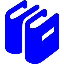 256x256 Blue Books Icon