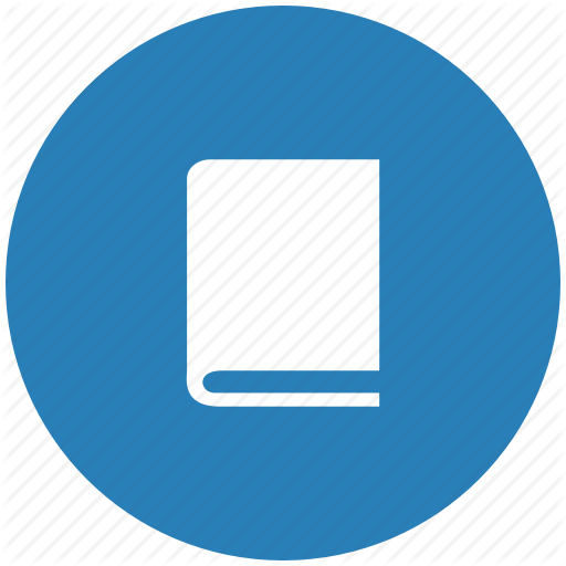 512x512 Bible, Blue, Book, Glassary, Round Icon