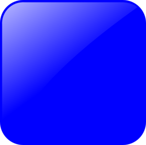298x297 Blank Blue Button Png, Clip Art For Web