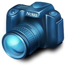 256x256 Blue Camera Icon, Png Clipart Image