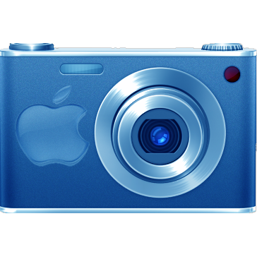 364x364 Camera Blue Icon