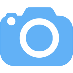 256x256 Tropical Blue Slr Camera Icon