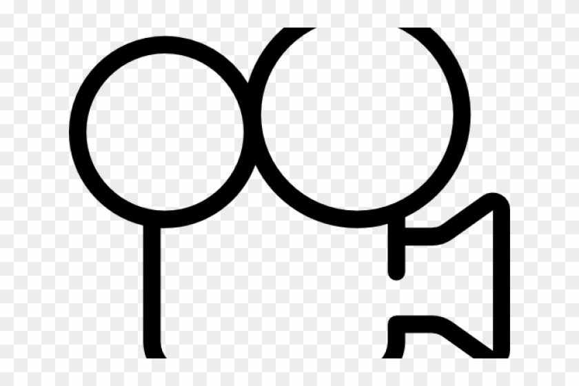 840x560 Video Camera Icon Blue, Hd Png Download