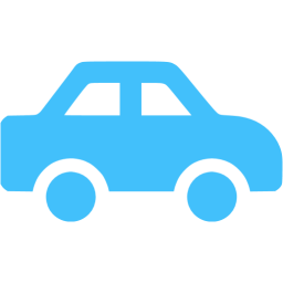 Blue Car Icon