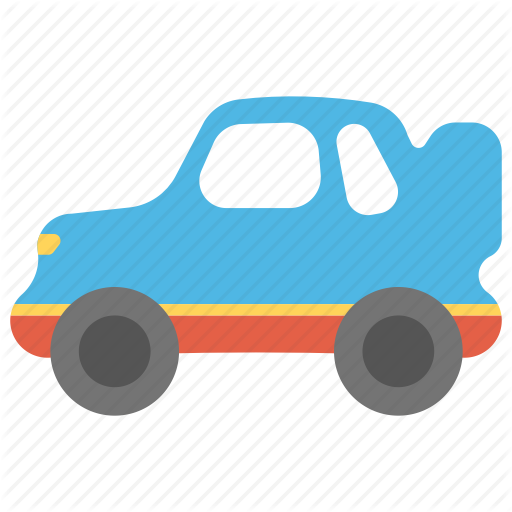 512x512 Blue Car, Kids Car, Kids Toy, Remote Car, Toy Car Icon