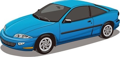 420x202 Sedan Car Icon Blue Sports Style Free Vector In Encapsulated