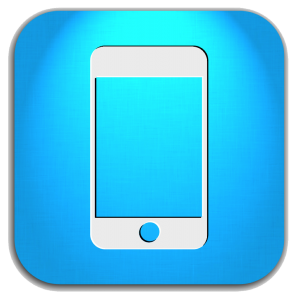 300x300 Blue Mobile Phone Icon Web Icons Png