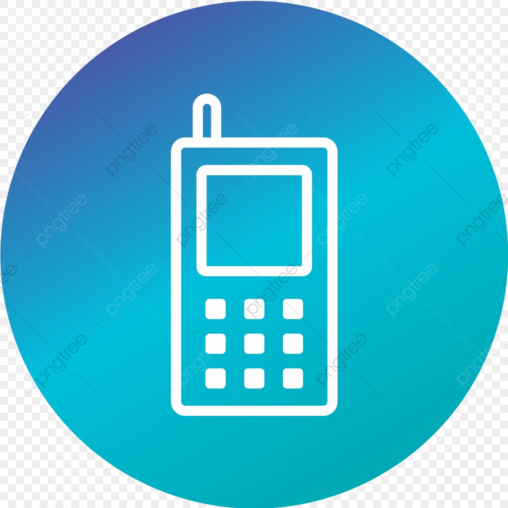 Blue Cell Phone Icon at Vectorified.com | Collection of Blue Cell Phone ...