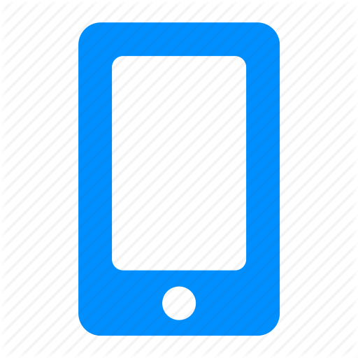 512x512 Blue, Device, Ios, Iphone, Mobile, Phone Icon