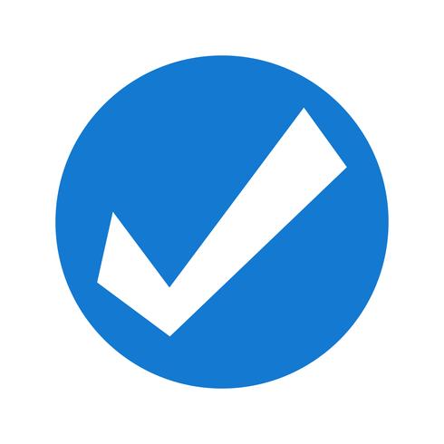 490x490 Check Mark Vector Icon