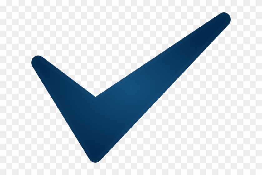 840x560 Dark Blue Check Mark, Hd Png Download