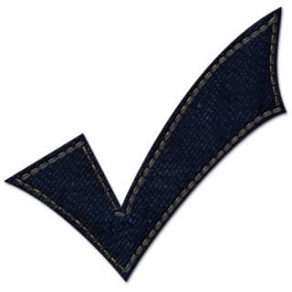 320x320 Blue Check Mark Icon