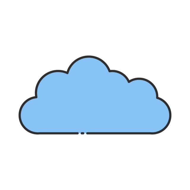 640x640 Cloud Icon, Cloud, Vector, Icon Png And Vector With Transparent