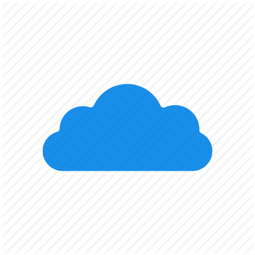 Blue Cloud Icon at Vectorified.com | Collection of Blue Cloud Icon free ...