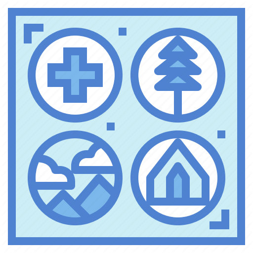 Badges, Emblem, Scout, Shield Icon 512x512 Badges, Emblem, Scout, Shield Icon