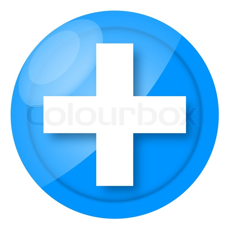 800x800 Blue Medical Cross Icon Images