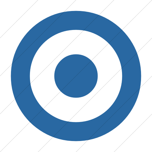 512x512 Iconsetc Simple Blue Bootstrap Font Awesome Dot Circle O Icon