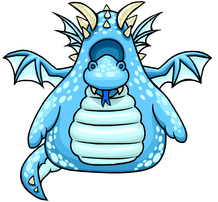 717x664 Blue Dragon Costume Club Penguin Online Wiki Fandom Powered