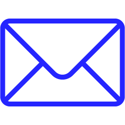 256x256 Blue Email Icon