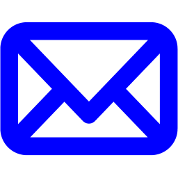 256x256 Blue Mail Icon