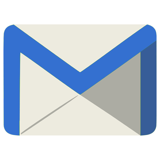512x512 Email Icon Grey Blue Envelope Transparent Png