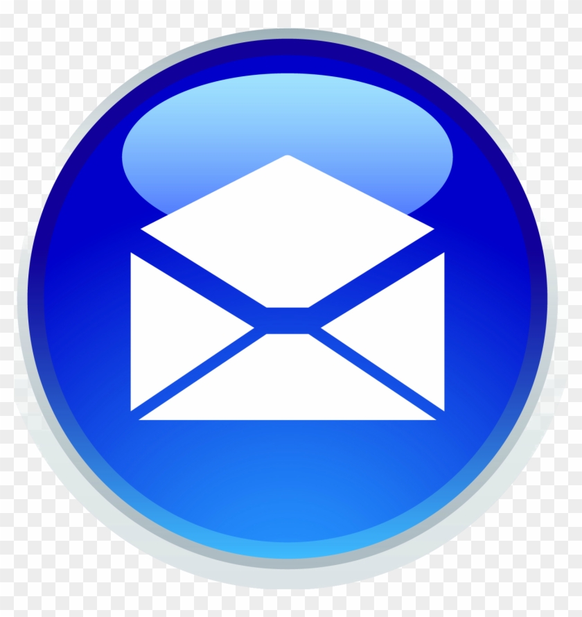 Blue Email Icon at Vectorified.com | Collection of Blue Email Icon free ...