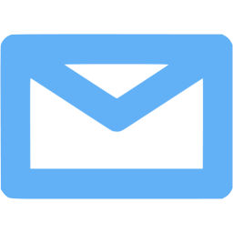 256x256 Tropical Blue Email Icon