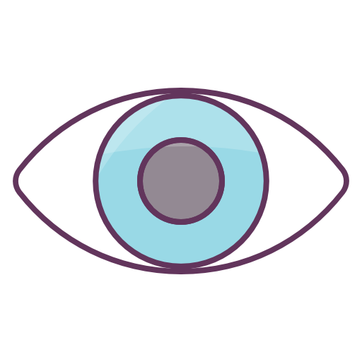 512x512 Blue Eye Icon Free Of Office