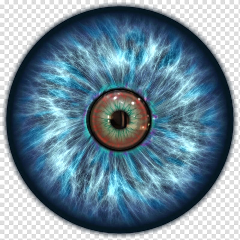 800x800 Blue Eyeball Illustration, Eye Icon, Eye Transparent Background