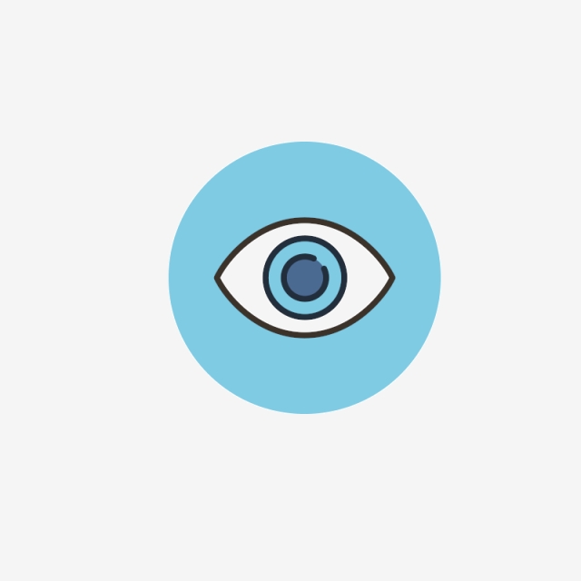 640x640 Eye Icon, Eyes, Blue Eyes, Gaze Png Transparent Clipart Image