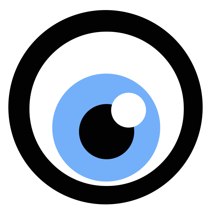 860x860 Fileblue Eye Icon