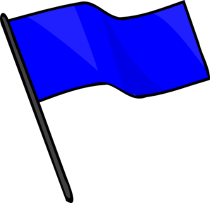 298x288 Blue Flag Png, Clip Art For Web