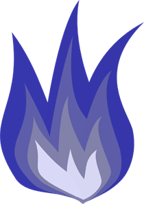 210x298 Blue Flame Png, Clip Art For Web