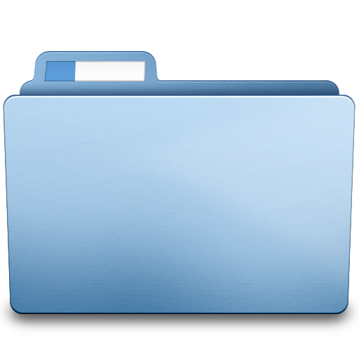 Blue Folder Icon at Vectorified.com | Collection of Blue Folder Icon ...