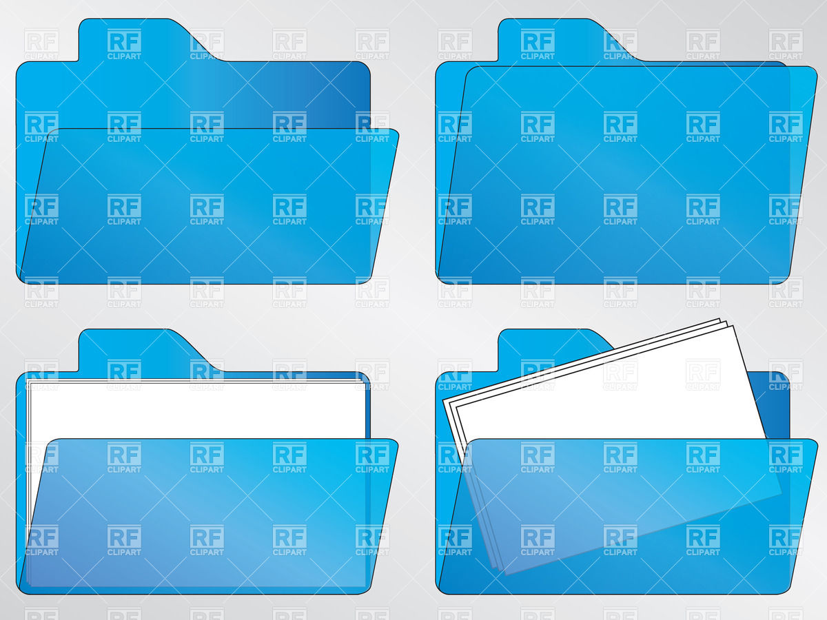 Blue Folder Icon at Vectorified.com | Collection of Blue Folder Icon ...