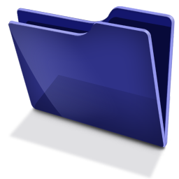 256x256 Tfolder Blue Icon Download Triganno Folder Icons Iconspedia