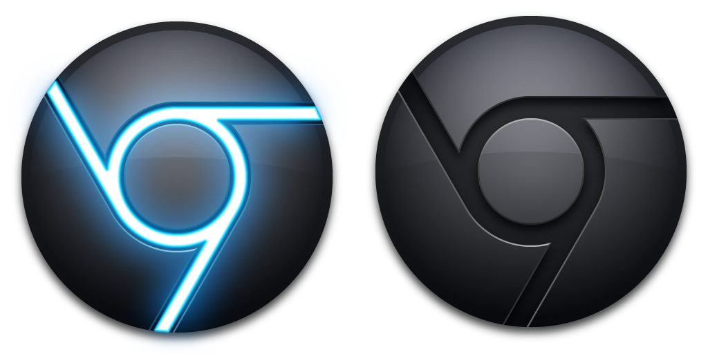 Blue Google Chrome Icon