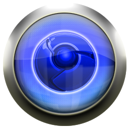 256x256 Classic Blue Google Chrome Icons, Free Icons In Classic Blue