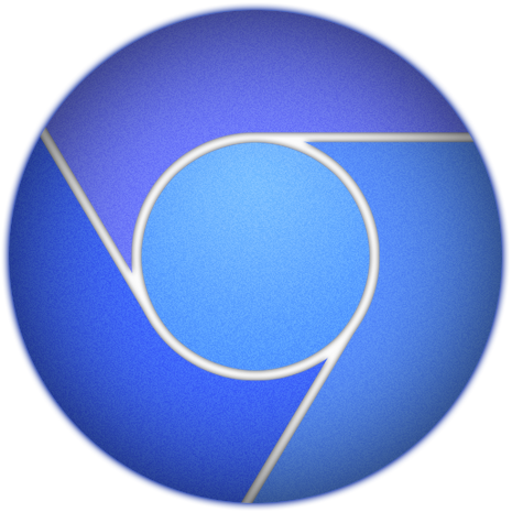 465x465 Blue Google Chrome Icon
