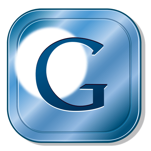 512x512 Google Metal Button