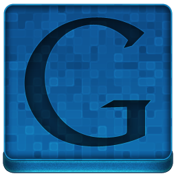 256x256 Blue Google Icon