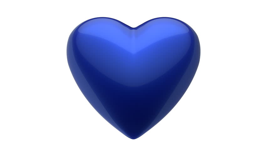 852x480 Another Blue Heart Is Beating Stock Footage Video