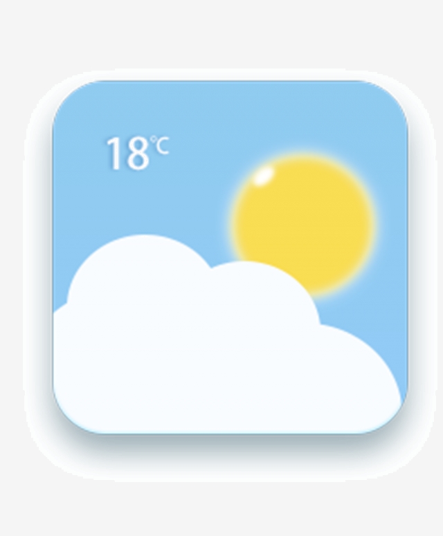 640x775 Android Phone Weather Icon, Weather Icon, Mobile Phone Bring