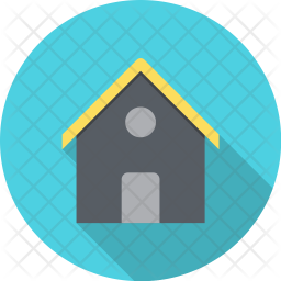 256x256 Home Icon Of Flat Style
